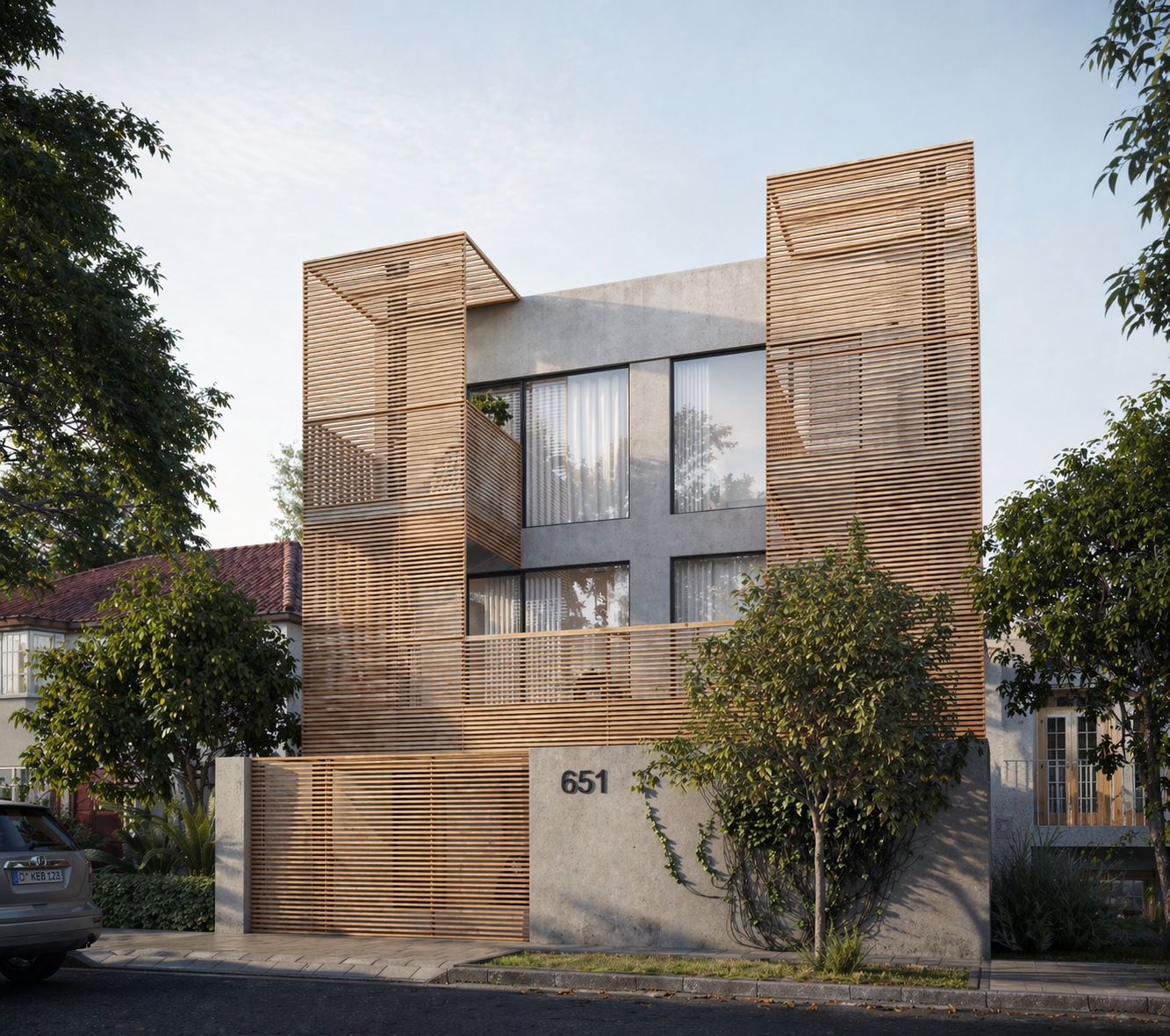 Limehouse O'Higgins — Render frente, Olivos